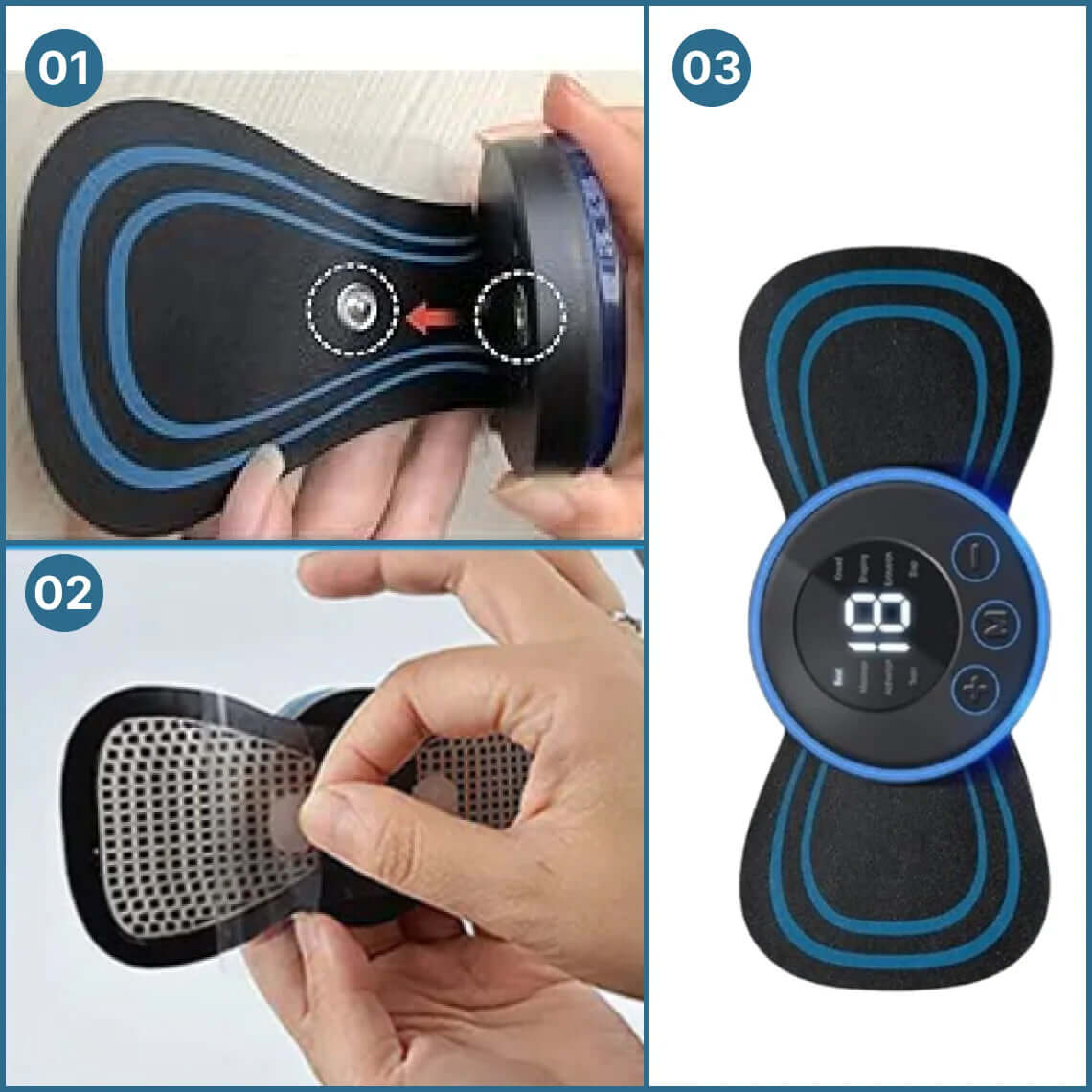 Mini Body Massager for Instant Pain Relief - GETRELIVA