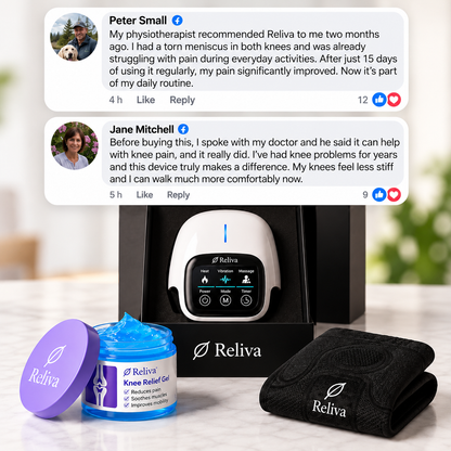 Reliva Heated Knee Massager