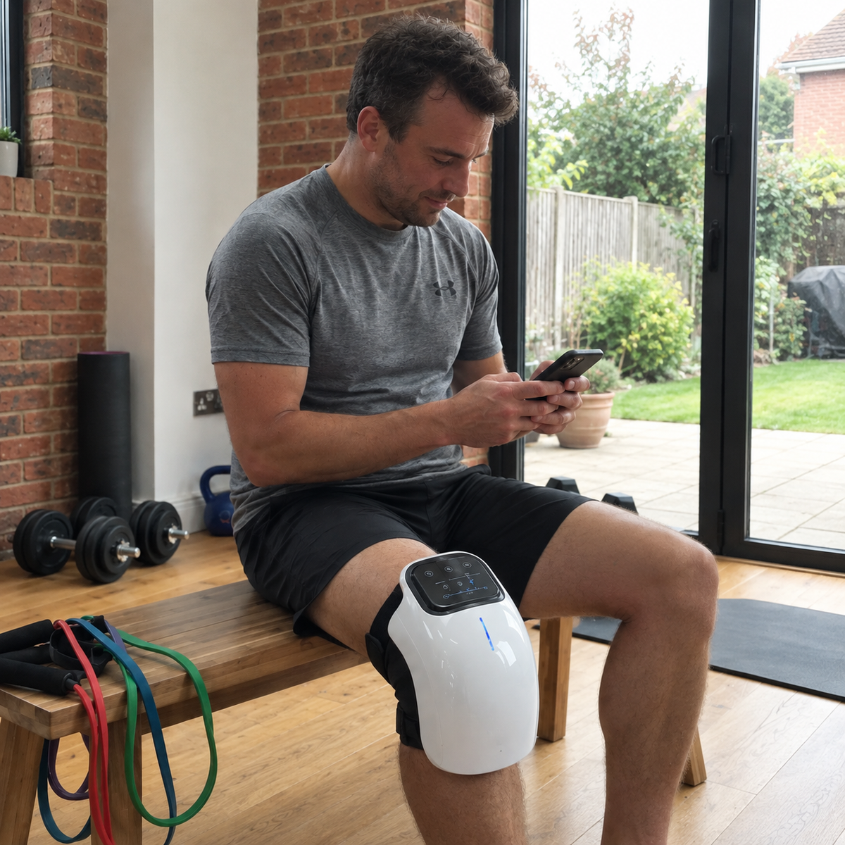 Reliva Heated Knee Massager